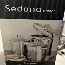 (new)Stainless Stock Pot Set 6qt,8qt,12qt W/lid