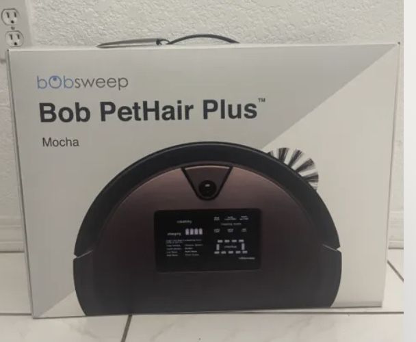 Brand New In Box Bobsweep Pethair Plus 3.0 Robotic Vacu