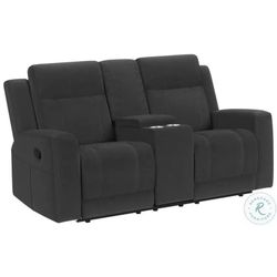 New Reclining Loveseat in Charcoal Grey – $850 Retail – Open Box – Delivery Available