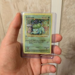 Bulbasaur Holo First Edition Rare Card Zelle Only!!!!