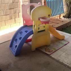 Slide With Basketball 