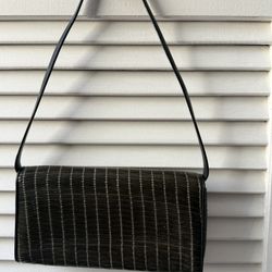 Giorgio Armani Vintage Leather Shoulder Bag