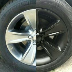 Black out your rims and grille
