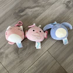 squishmallow keychains! 
