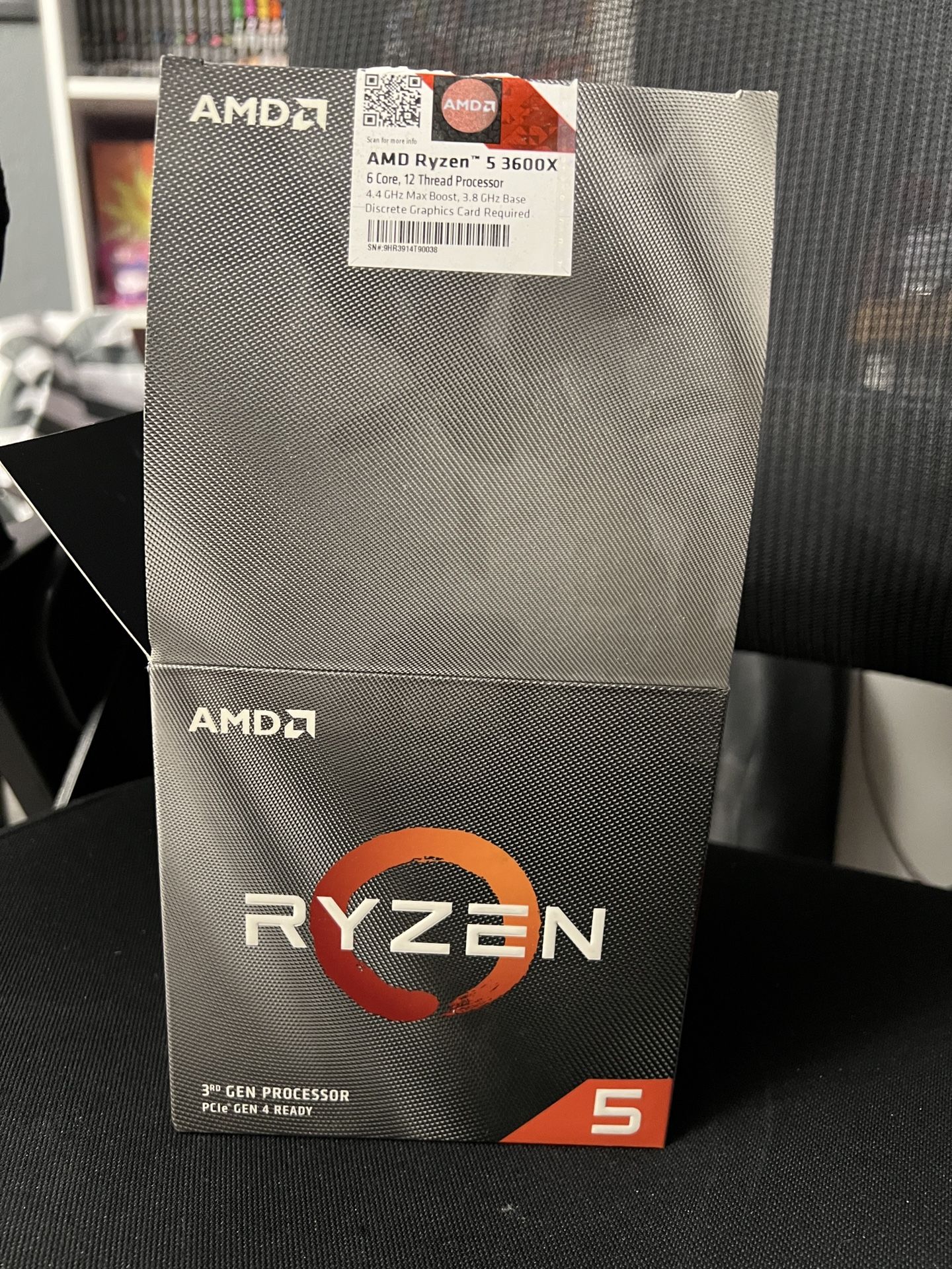 AMD Ryzen 5 3600X w/ Wraith Cooler