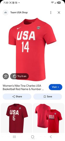 Nike USA Basketball #14 T-Shirt size xl