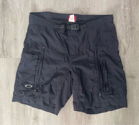 Oakley Padded Cycling Cargo Shorts Men’s Size XL Black