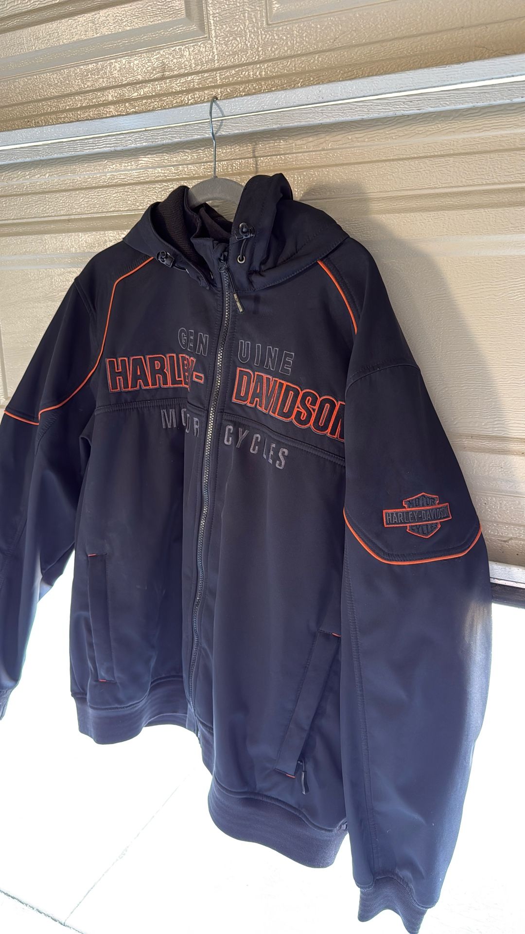 Harley Davidson Fleece Lined Waterproof Jacket