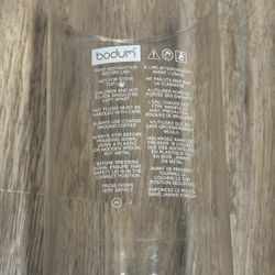 Bodum French Press Replacement Glass/Beaker