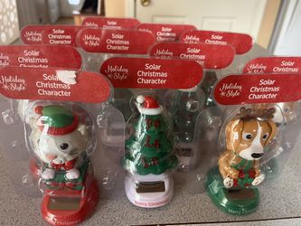 Solar Christmas Characters 