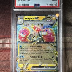 Wugtrio ex - 060/162 Temporal Forces Double Rare Pokemon TCG PSA 9 Mint for  Sale in Livermore, CA - OfferUp