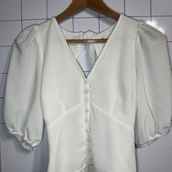 Abercrombie And Fitch White Shirt