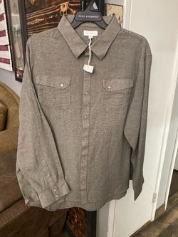 Men's Button-Up Shirt Size 3XL