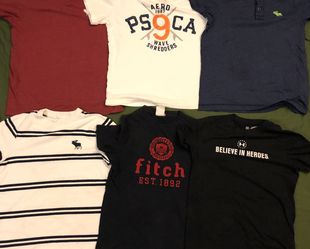 Lot Of Kids S 6 Shirts Adercrombie