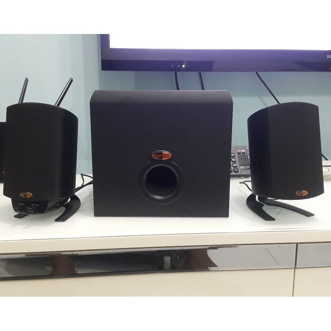 Klipsch ProMedia 2.1 THX Certified Computer Speaker System (Black)