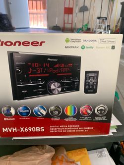 Pioneer radio plus speakers