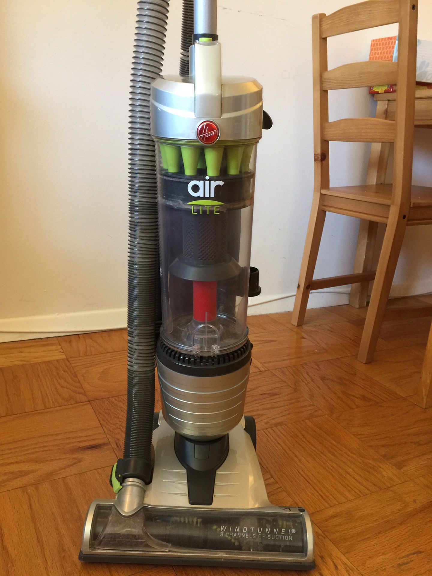 Hoover WindTunnel Air Steerable Pet Bagless Upright Vacuum, UH72405PC