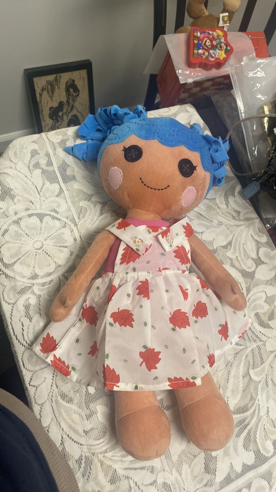 Lalaloopsy Build A Bear Doll Have On New Outfit And Come With Two New Outfit.