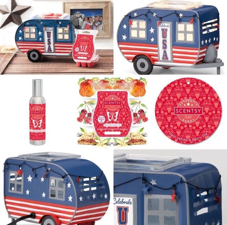 Land Of Liberty Camper SCENTSY 