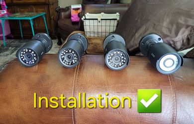 💡4 x CAMARAS*DE*SEGURIDAD/SECURITY*CAMERAS💡