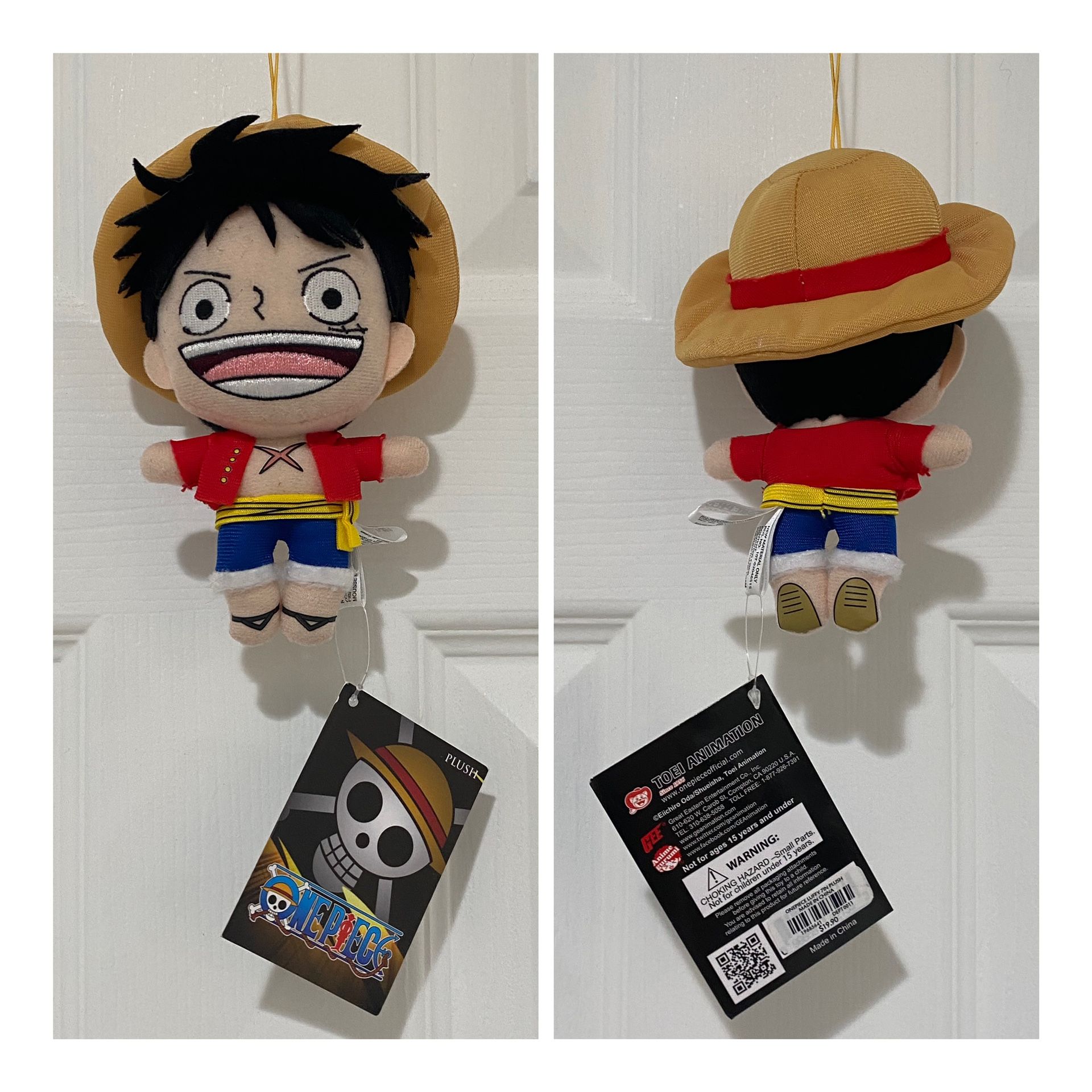 Anime One piece Luffy 7 inch plush - Hot Topic