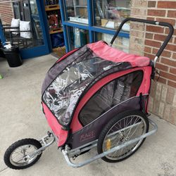 Apex double stroller and bike clearance trailer