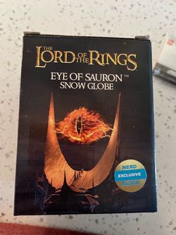 Lord of the Rings Eye of Sauron Snow Globe