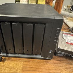 Used Synology DS1019+ with a couple 4 TB WD Red Pro HDD’s