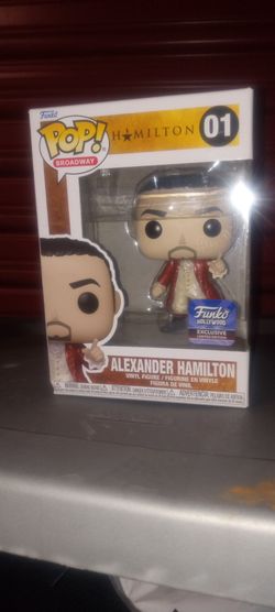 EXCLUSIVE LIMITED EDITION ALEXANDER HAMILTON FUNKO POP
