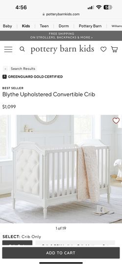 Pottery Barn Kids Blythe Convertible Crib for Sale in Middletown