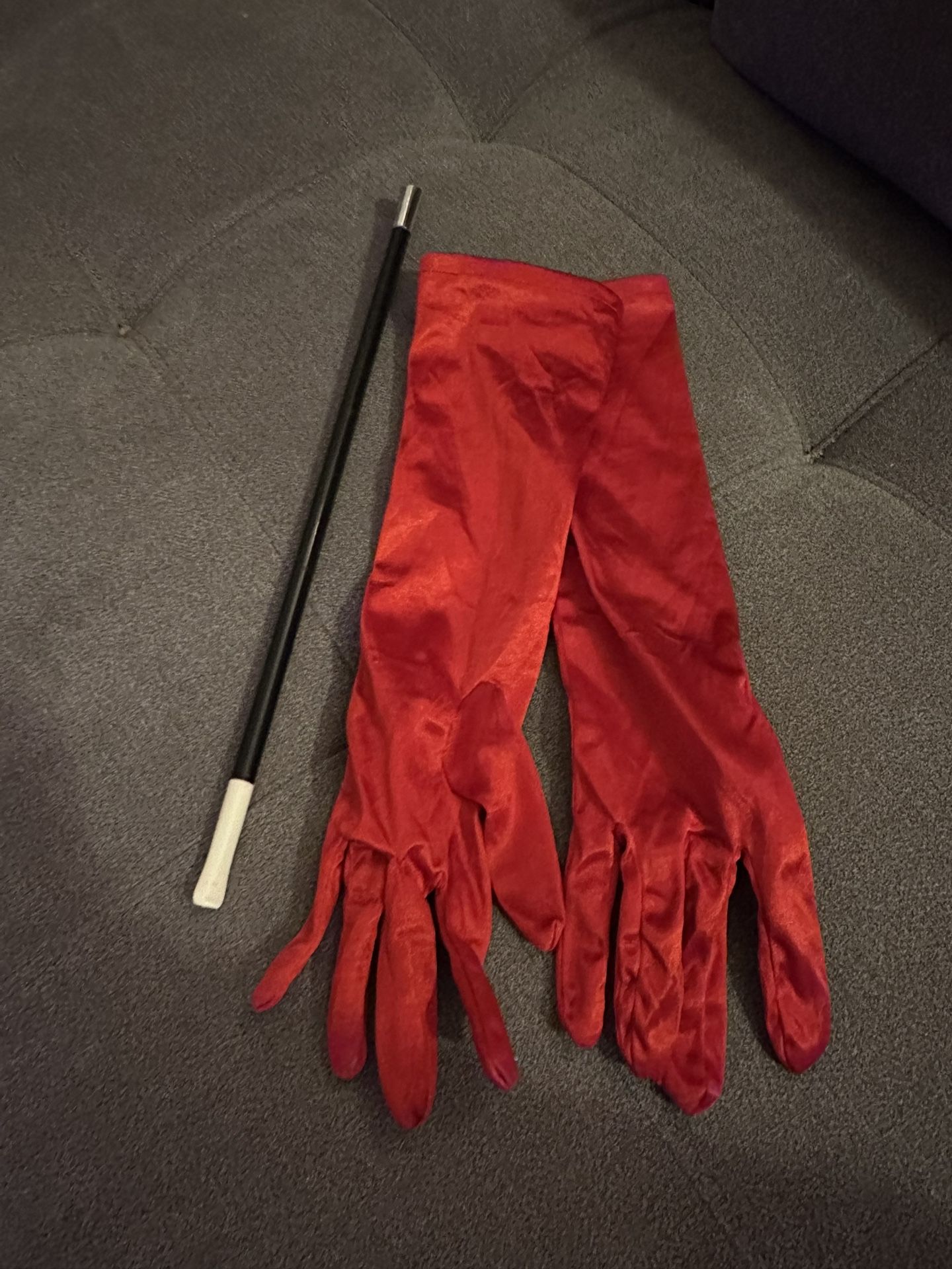 Red Gloves & Cigarette Holder