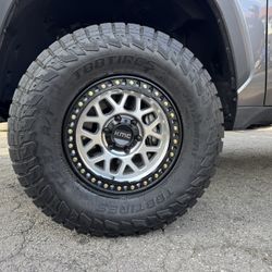 KMC GRS 549 17x8.5 Machined Face Black Lip | 6x139 Offset 0 – Premium Off-Road Wheels