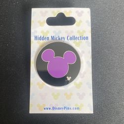 WDW - Hidden Mickey Collection - Mickey Mouse Ears - Purple - Disney Pin 47152