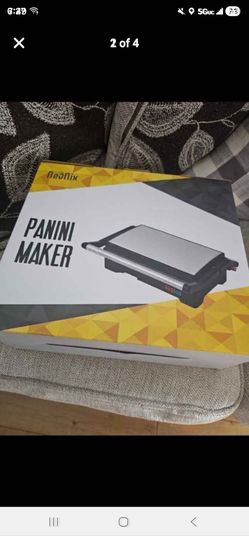 New panini press (900W)

YES AVAILABLE
