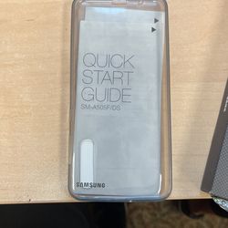Samsung Galaxy A50 Clear TFU Soft Protective Case