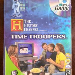 The History Channel Family DVD Game Time Troopers New/Sealed