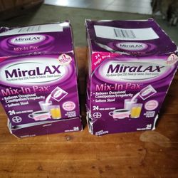 Miralax ( 2) Boxes 