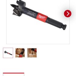 Milwaukee switchblade selfie bit a inch and three eighths 48-25-5120