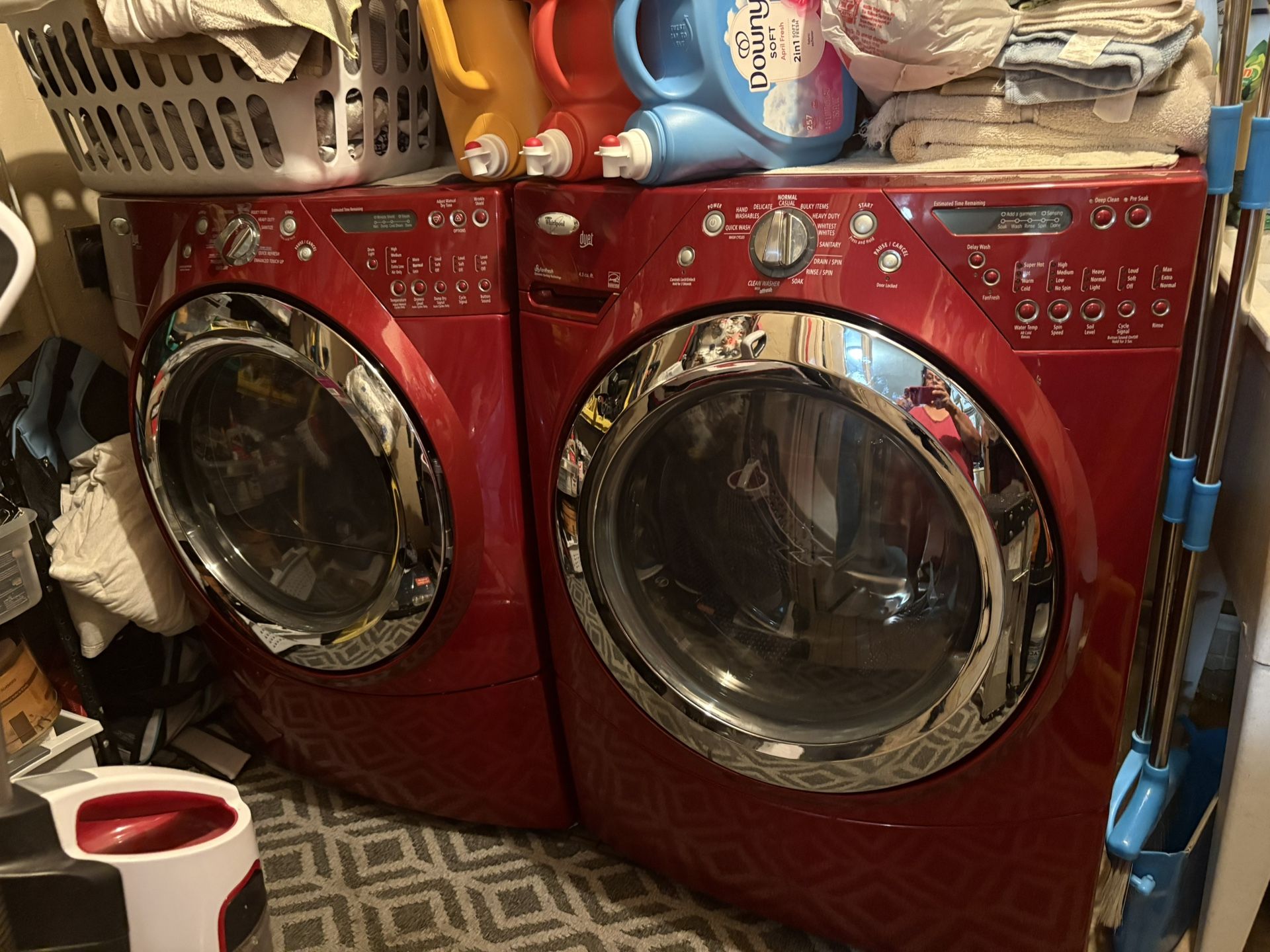 Whirlpool Duet Washer And Electric Dryer 
