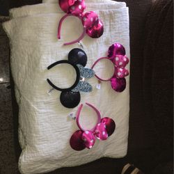 Minnie Ears From Disneyland   Goood Condition 