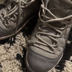 Size 1 1/2 Grey Jordans 