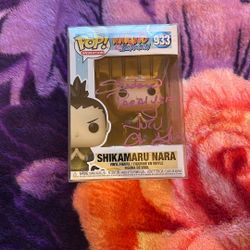 Shikamaru Nara Autograph Funko Pop