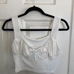 Bustier-like Crop Top