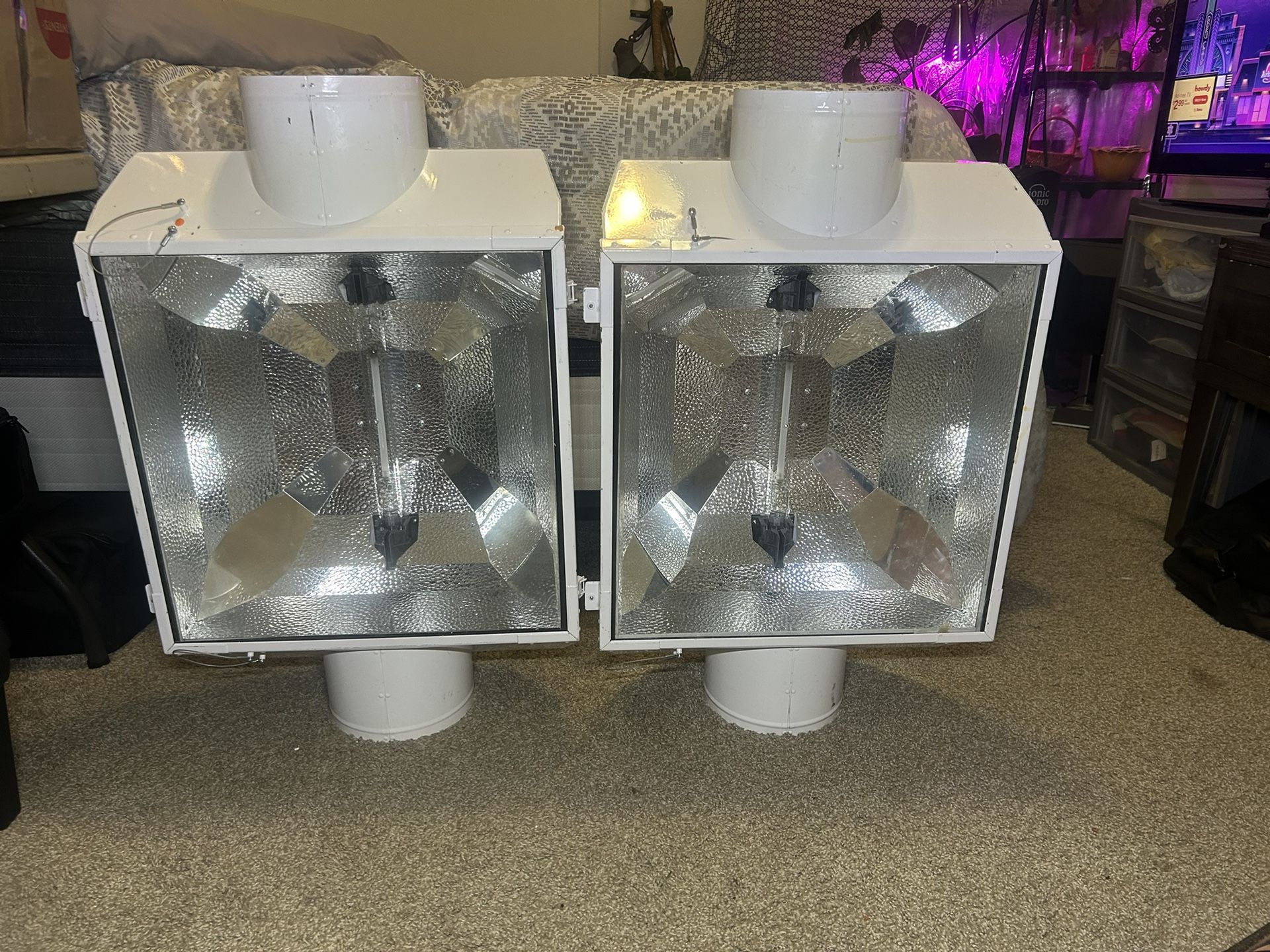 2 Sun Systems 1000 Watt Ac/de Reflect W Bulbs