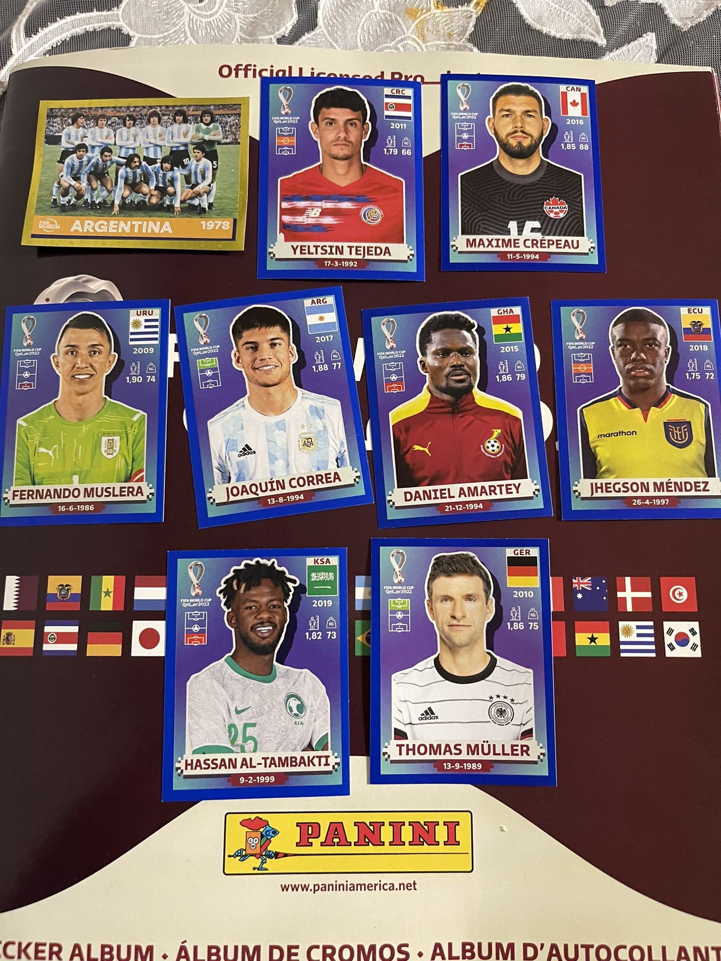 Panini World Cup Stickers