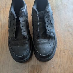 Black Air Forces Size 4.5