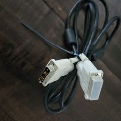 Dell DVI-D Cable, Male to Male, 6 Feet, 50.7A2A0.011-R