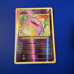 Koffing [Reverse Holo] #50 Pokemon Evolutions 