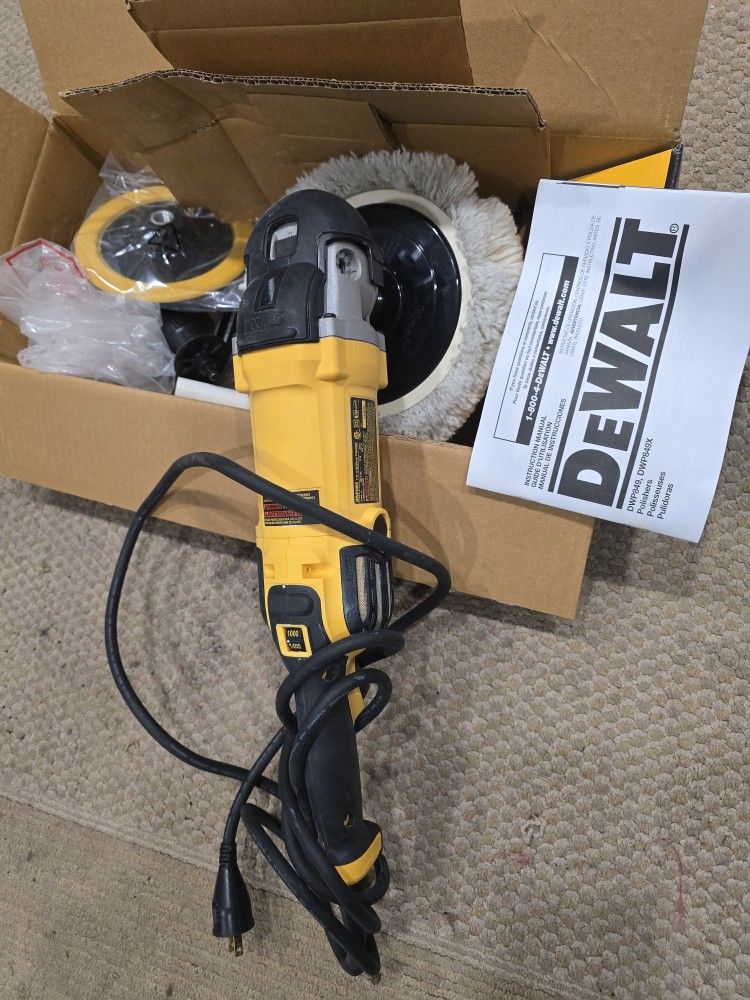 Dewalt Corded Polisher DWP849X Like New 