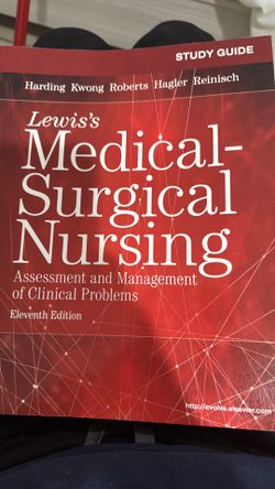 Medical surgical nursing assessment and management